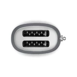 Smeg Toaster 2 Slices, Grey 8 Smeg Toaster 2 Slices, Grey -Køkkenudstyr Butik smeg smeg brdrister 2 skiver creme 41