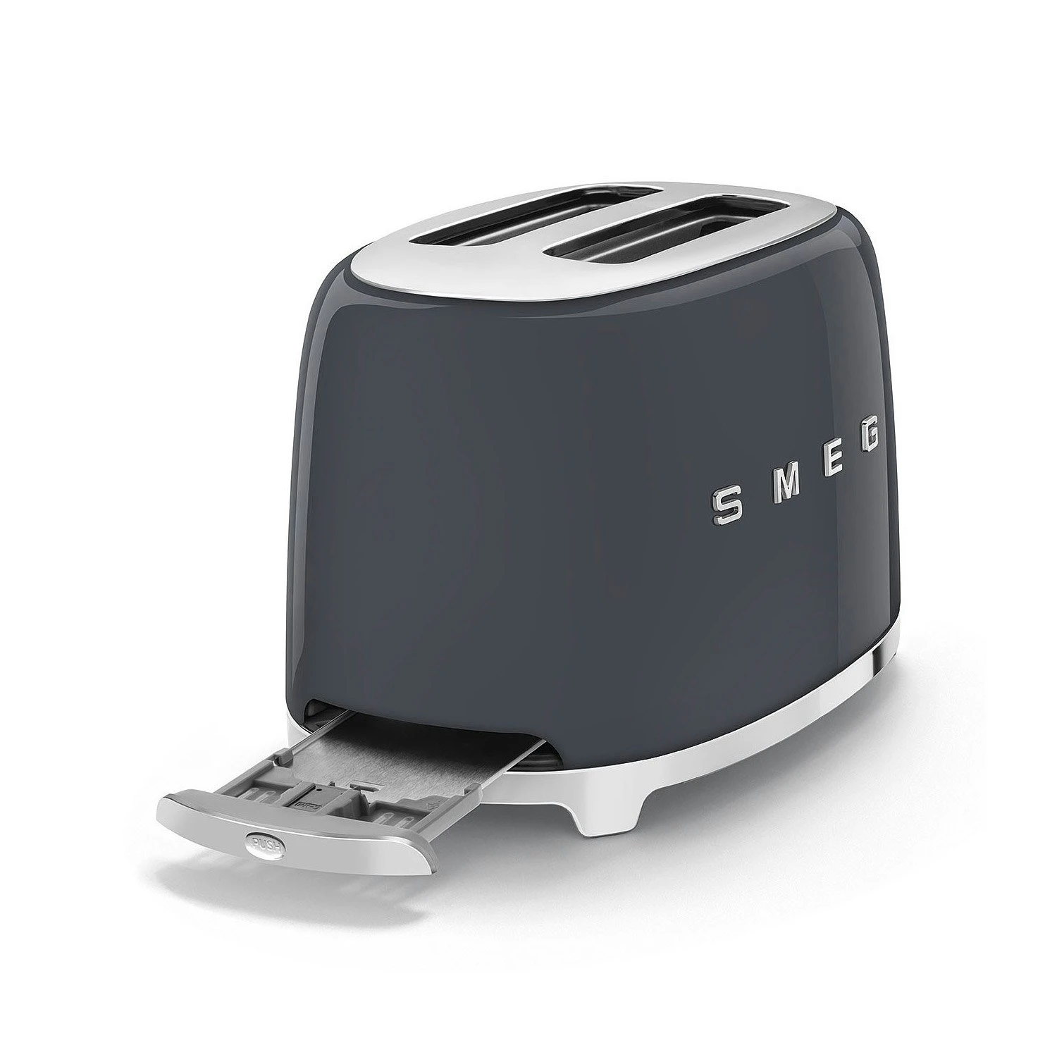 Smeg Toaster 2 Slices, Grey 4 Smeg Toaster 2 Slices, Grey - Billede 4