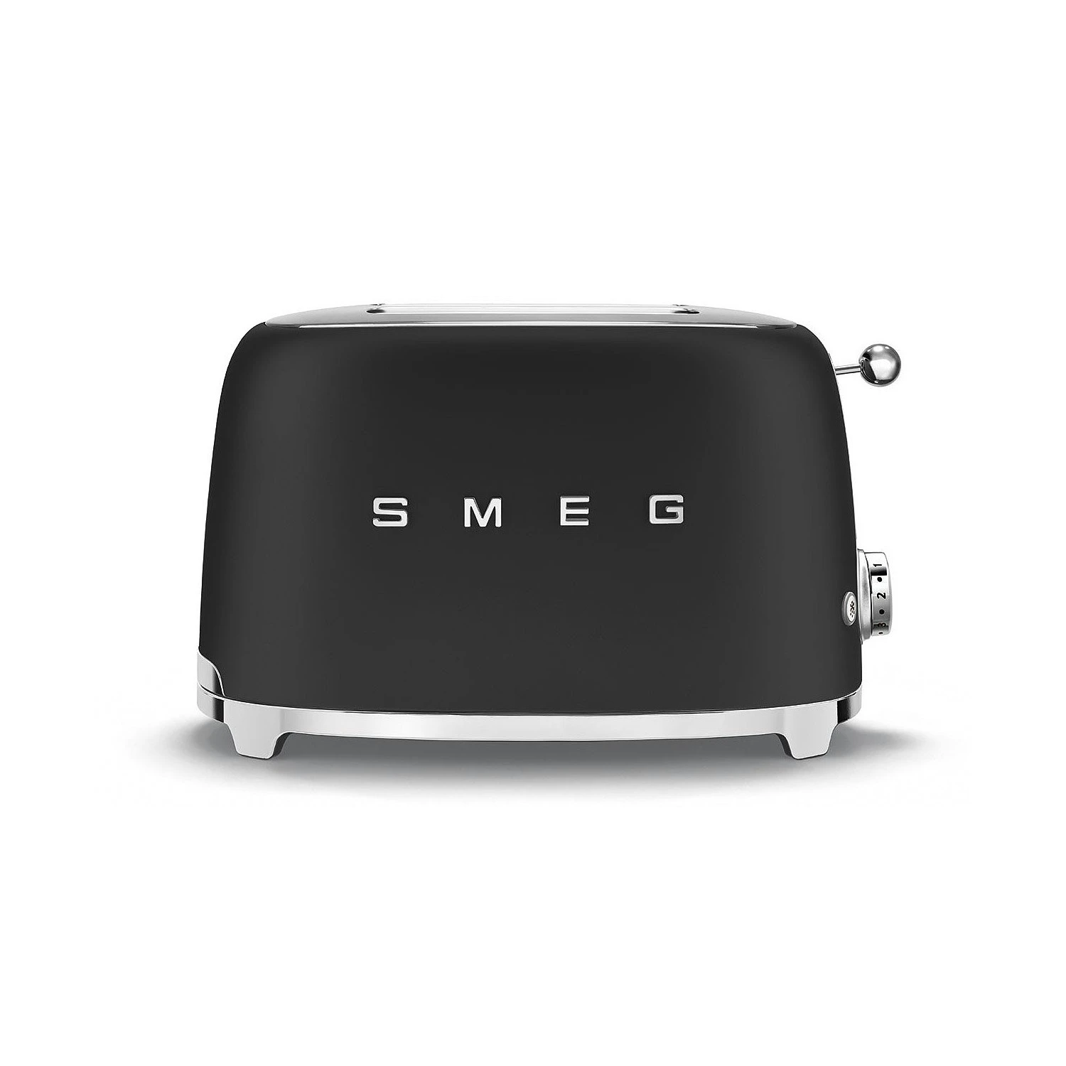 Smeg Toaster 2 Slices, Matt Black 1 Smeg Toaster 2 Slices, Matt Black