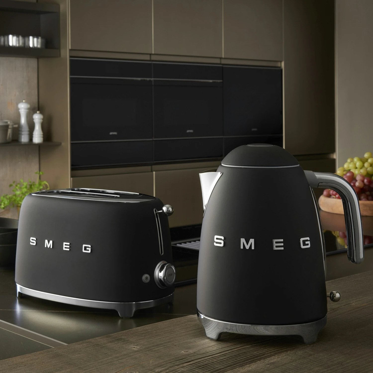 Smeg Toaster 2 Slices, Matt Black 4 Smeg Toaster 2 Slices, Matt Black - Billede 4