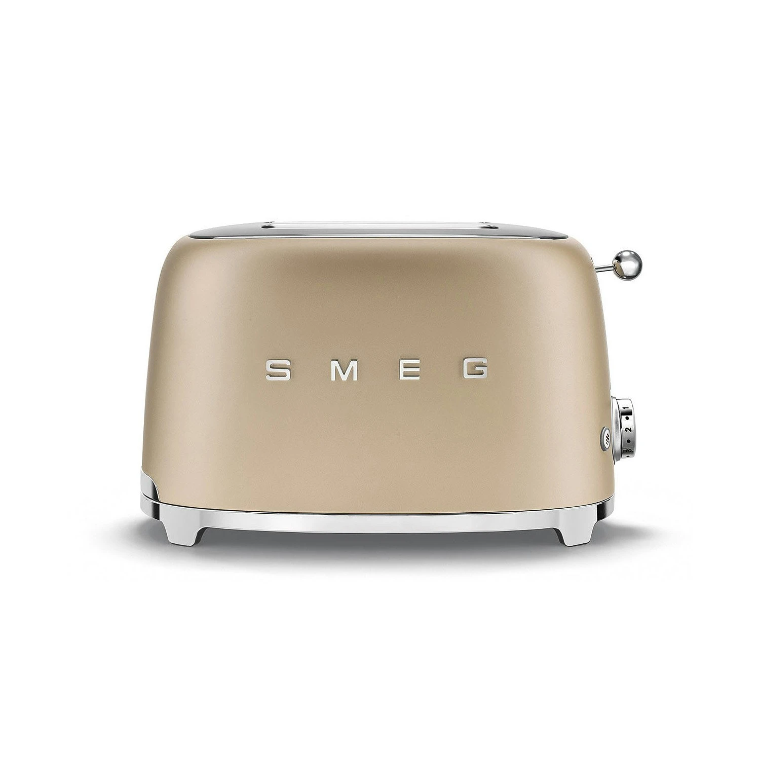 Smeg Toaster 2 Slices, Matt Gold 1 Smeg Toaster 2 Slices, Matt Gold