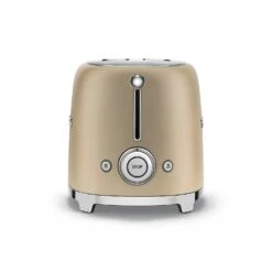 Smeg Toaster 2 Slices, Matt Gold 9 Smeg Toaster 2 Slices, Matt Gold -Køkkenudstyr Butik smeg smeg brdrister 2 skiver creme 55