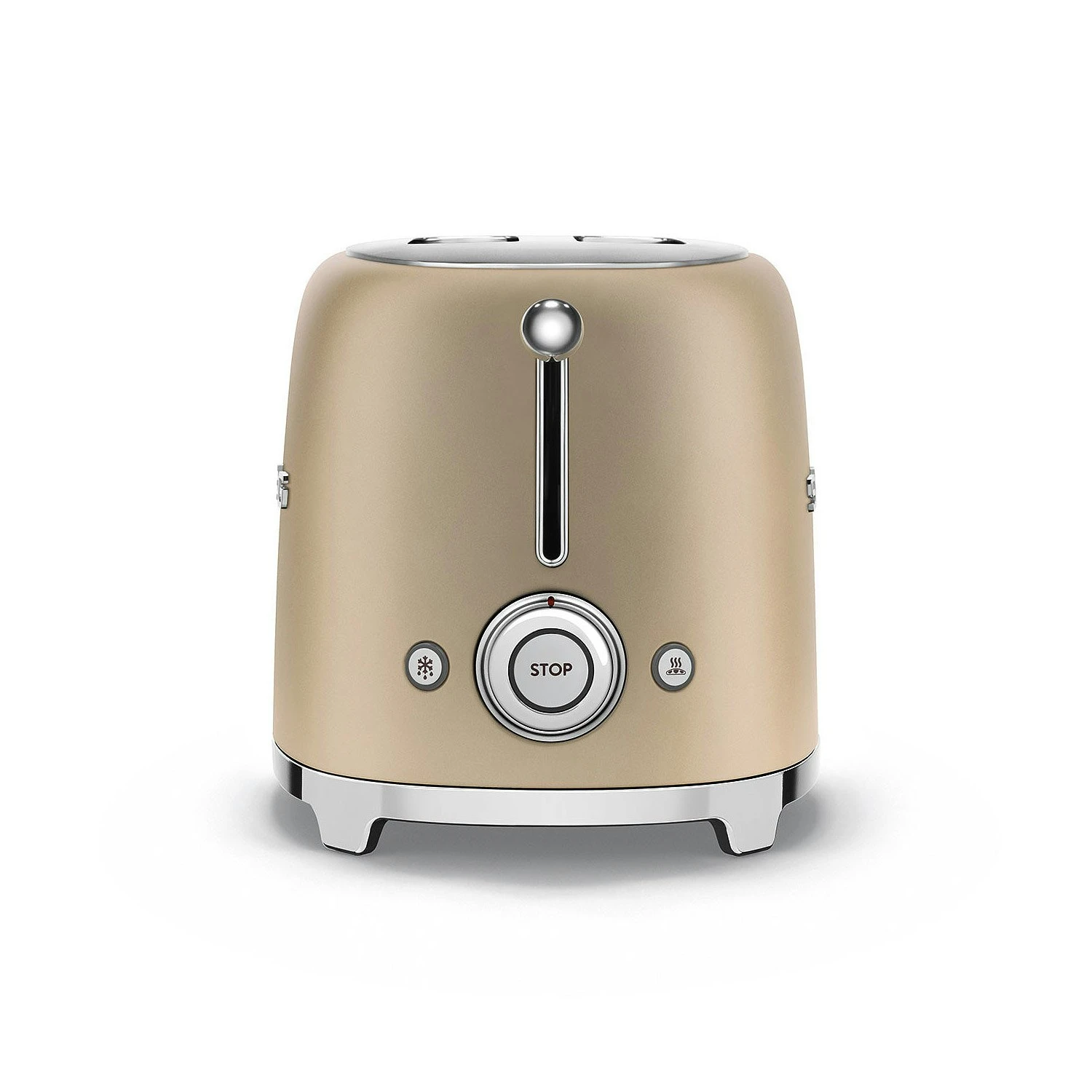 Smeg Toaster 2 Slices, Matt Gold 4 Smeg Toaster 2 Slices, Matt Gold - Billede 4