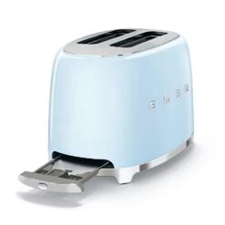 Smeg Brødrister 2 Skiver, Pastelblå 9 Smeg Brødrister 2 Skiver, Pastelblå -Køkkenudstyr Butik smeg smeg brdrister 2 skiver creme 65