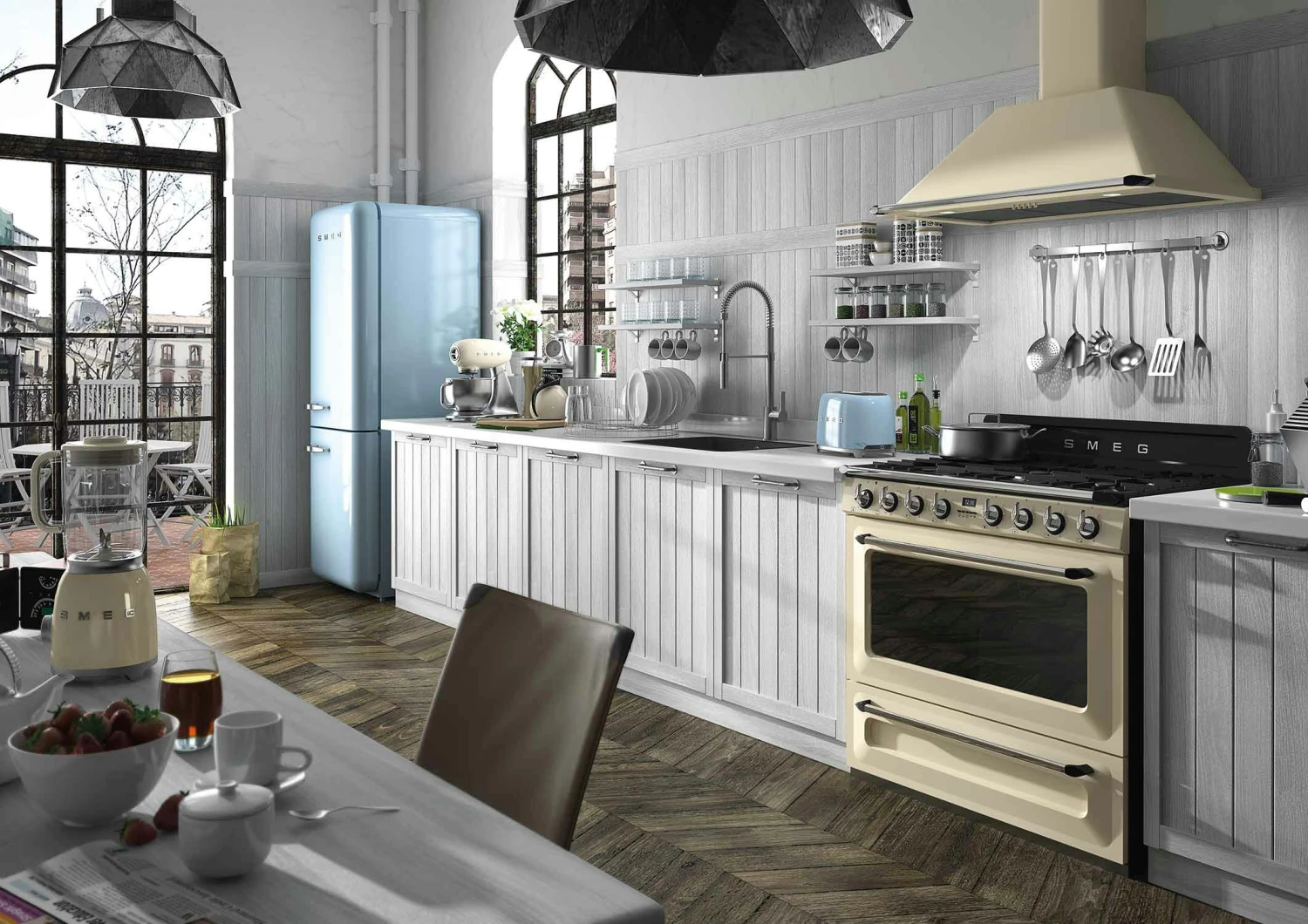 Smeg Brødrister 2 Skiver, Pastelblå 6 Smeg Brødrister 2 Skiver, Pastelblå - Billede 6