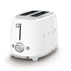 Smeg Brødrister 2 Skiver, Hvid 8 Smeg Brødrister 2 Skiver, Hvid -Køkkenudstyr Butik smeg smeg brdrister 2 skiver creme 72