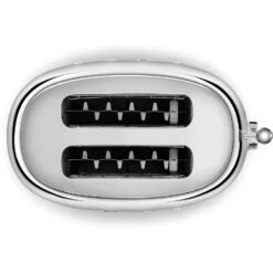 Smeg Brødrister 2 Skiver, Krom 9 Smeg Brødrister 2 Skiver, Krom -Køkkenudstyr Butik smeg smeg brdrister 2 skiver creme 89