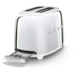 Smeg Brødrister 2 Skiver, Krom 10 Smeg Brødrister 2 Skiver, Krom -Køkkenudstyr Butik smeg smeg brdrister 2 skiver creme 90