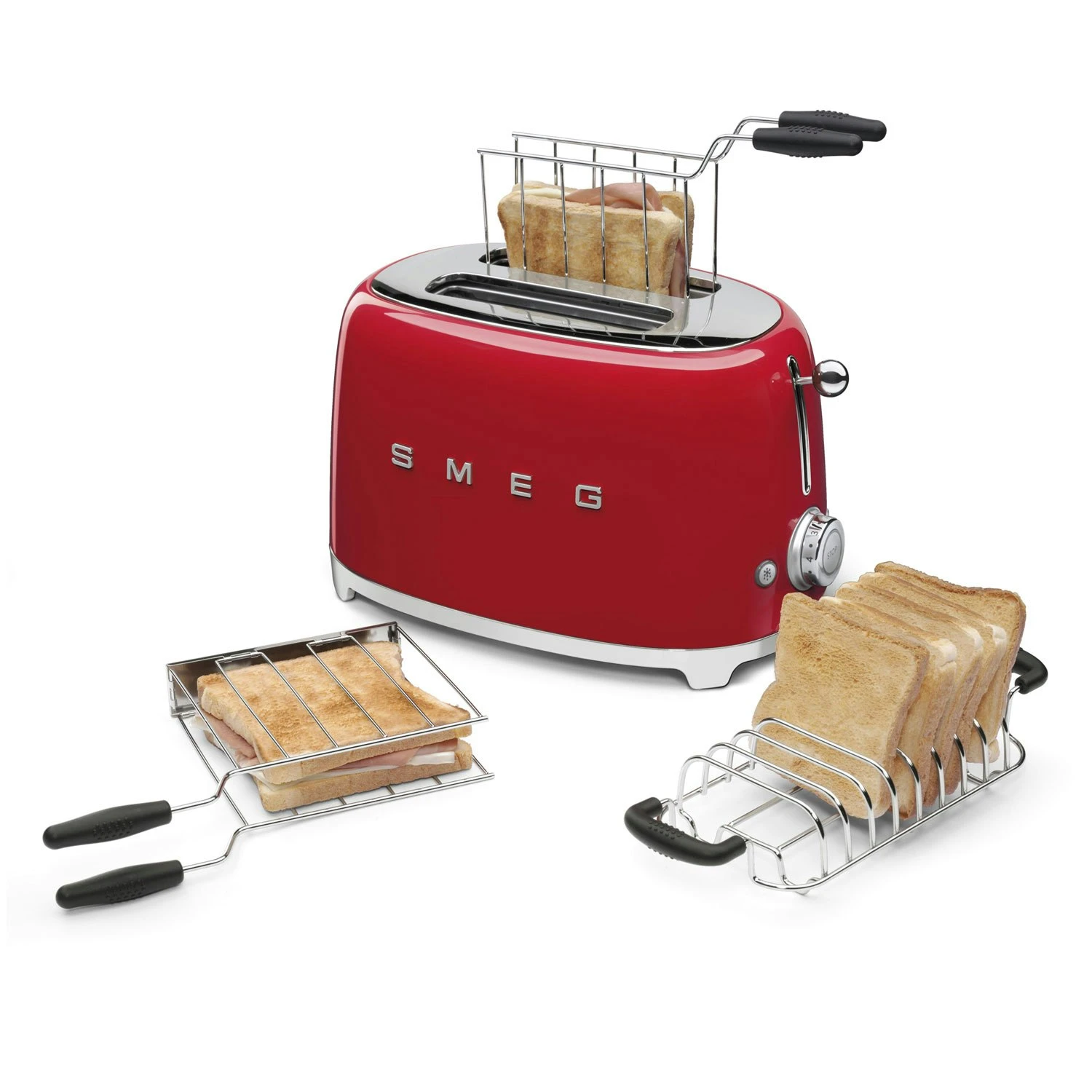 Smeg Brødvarmer Til Brødrister 2 Skiver 2 Smeg Brødvarmer Til Brødrister 2 Skiver - Billede 2