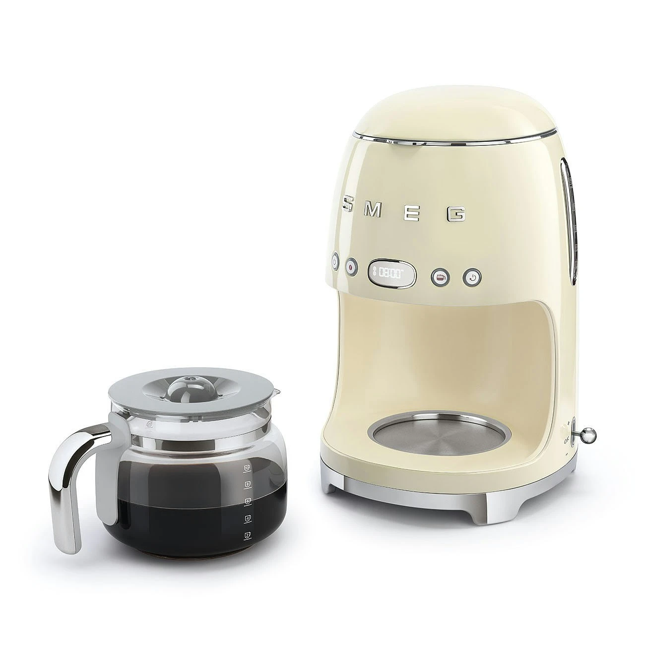 Smeg Kaffebrygger, Cream 5 Smeg Kaffebrygger, Cream - Billede 5
