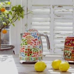 Smeg Kedel 1,7L, Dolce & Gabbana -Køkkenudstyr Butik smeg smeg kedel 17l dolce gabbana 5