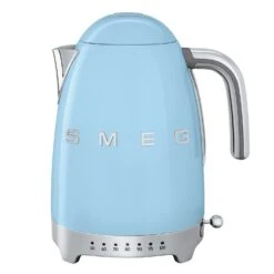 Smeg Kedel Med Temperatur 1,7L, Pastelblå