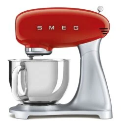 Smeg Stand Mixer SMF02 4.8 L, Red