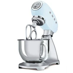Smeg Stand Mixer SMF02 4.8 L, Blue -Køkkenudstyr Butik smeg smeg standmixer 48l creme 38