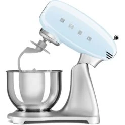 Smeg Stand Mixer SMF02 4.8 L, Blue -Køkkenudstyr Butik smeg smeg standmixer 48l creme 39