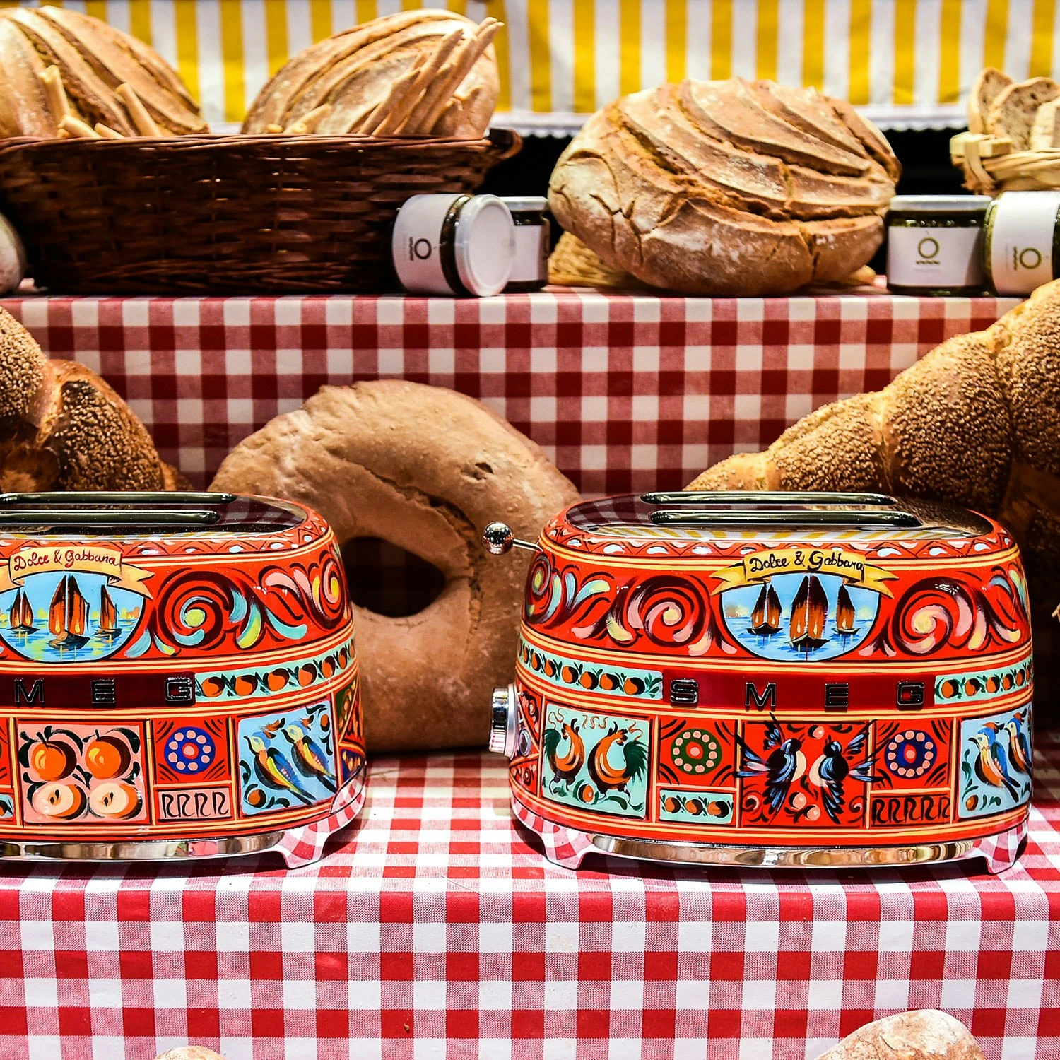 Smeg Toaster 2 Skiver, Dolce & Gabbana 4 Smeg Toaster 2 Skiver, Dolce & Gabbana - Billede 4