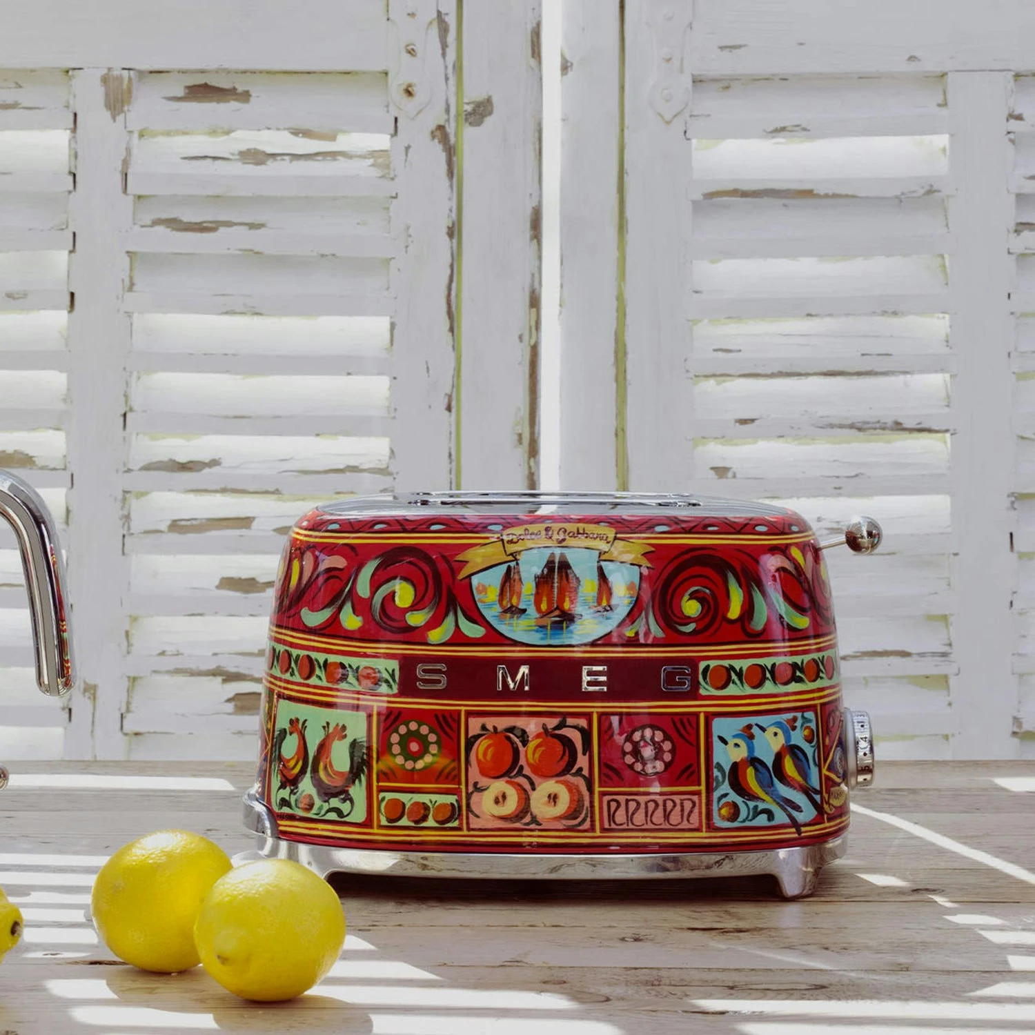 Smeg Toaster 2 Skiver, Dolce & Gabbana 5 Smeg Toaster 2 Skiver, Dolce & Gabbana - Billede 5