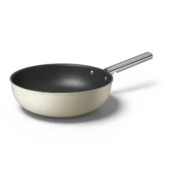 Smeg Wokpande 30 Cm,  Rød -Køkkenudstyr Butik smeg wokpande 30 cm 2 1