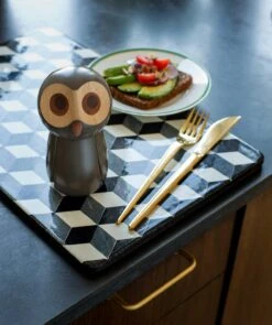Spring Copenhagen The Pepper Owl Peberkværn 13 Cm -Køkkenudstyr Butik spring copenhagen pepparkvarn the pepper owl 13 cm mork 4