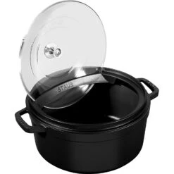 Staub Buffé Låg Ø 26 Cm -Køkkenudstyr Butik staub buffe vipp lock 26 cm 2
