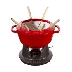 Staub Fondue Set 2,35L, Red