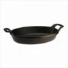 Staub Large Oval Dish, Black