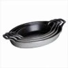 Staub Oval Form I Støbejern 21 Cm, Grå
