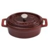 Staub Oval Gryde I Støbejern 4,2 L, Grenadine