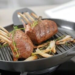 Staub Pure Small Grill, Black -Køkkenudstyr Butik staub pure small grill black 3