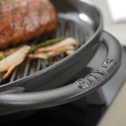 Staub Pure Small Grill, Black -Køkkenudstyr Butik staub pure small grill black 4