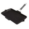 Staub Rektangulær Grillpande 34x21 Cm, Sort