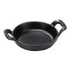 Staub Small Round Dish In Cast Iron, Black