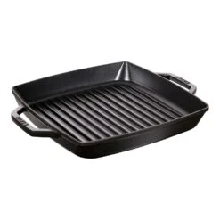 Staub Grillpande 28x28cm, Sort