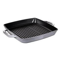 Staub Grillpande 33x33cm, Grå