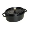 Staub Oval Cocotte 29 Cm 4,2 L, Svart