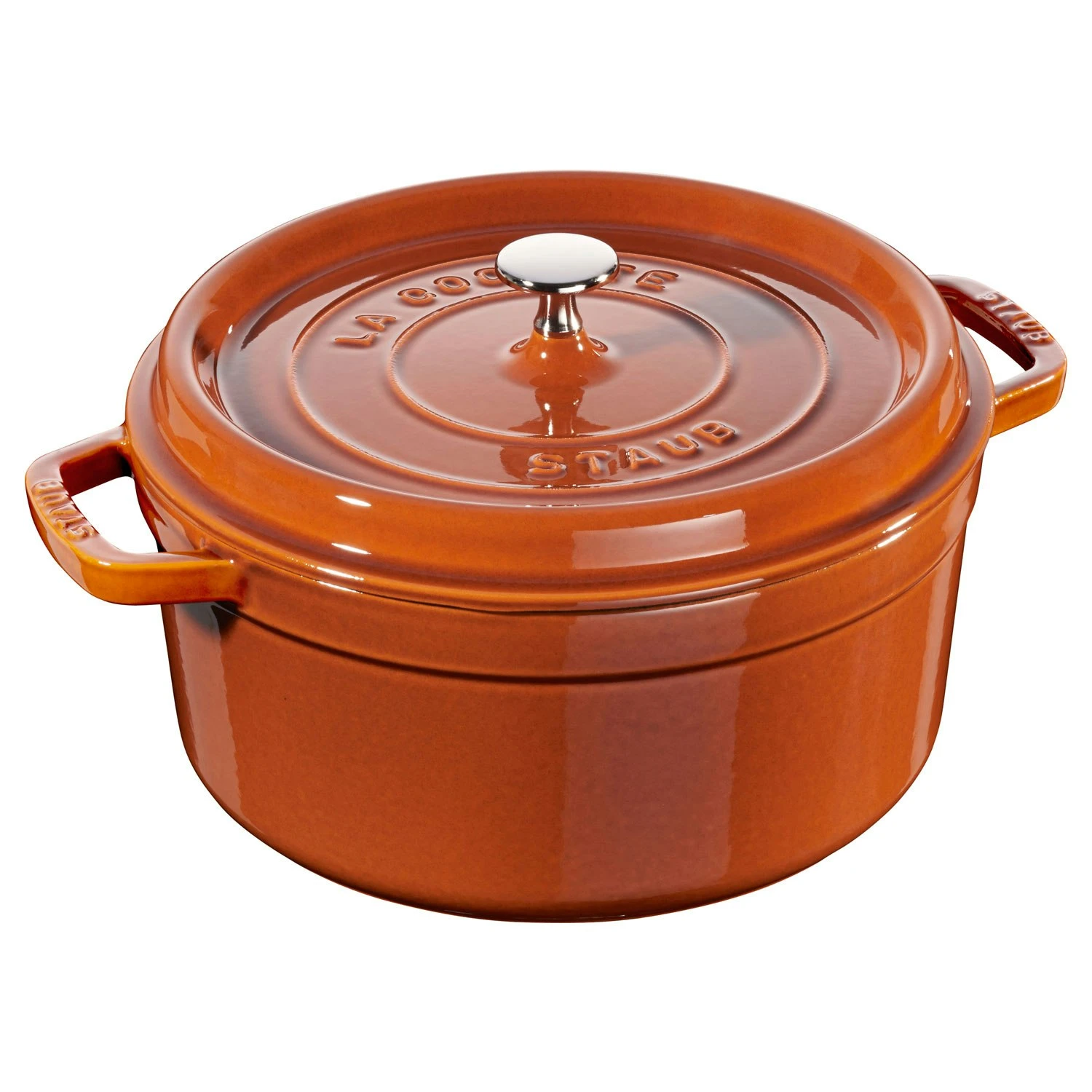 Staub Round Cocotte 26 Cm 5,2 L, Cinnamon 1 Staub Round Cocotte 26 Cm 5,2 L, Cinnamon