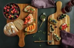 Skærebræt / Serveringsbakke 36x51 Cm -Køkkenudstyr Butik teakhaus edge grain marinecollectionboards m gourmet board 2