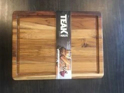 Marine Skærebræt Vendbart 30x40 Cm -Køkkenudstyr Butik teakhaus fsc certified teakreversable carvingboard medium 2