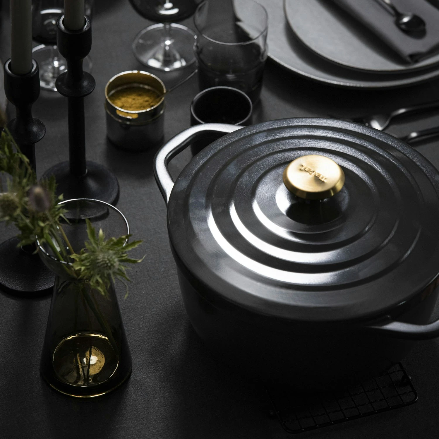 Tefal Air Oval Gryde Grå, 3,1 L/20 Cm 3 Tefal Air Oval Gryde Grå, 3,1 L/20 Cm - Billede 3