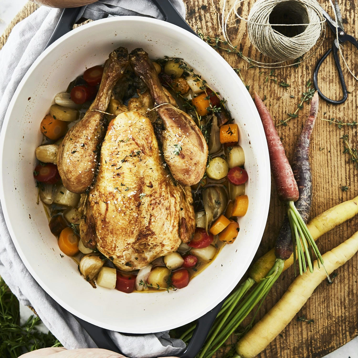 Tefal Air Oval Gryde Grå, 5,7 L/30 Cm 3 Tefal Air Oval Gryde Grå, 5,7 L/30 Cm - Billede 3