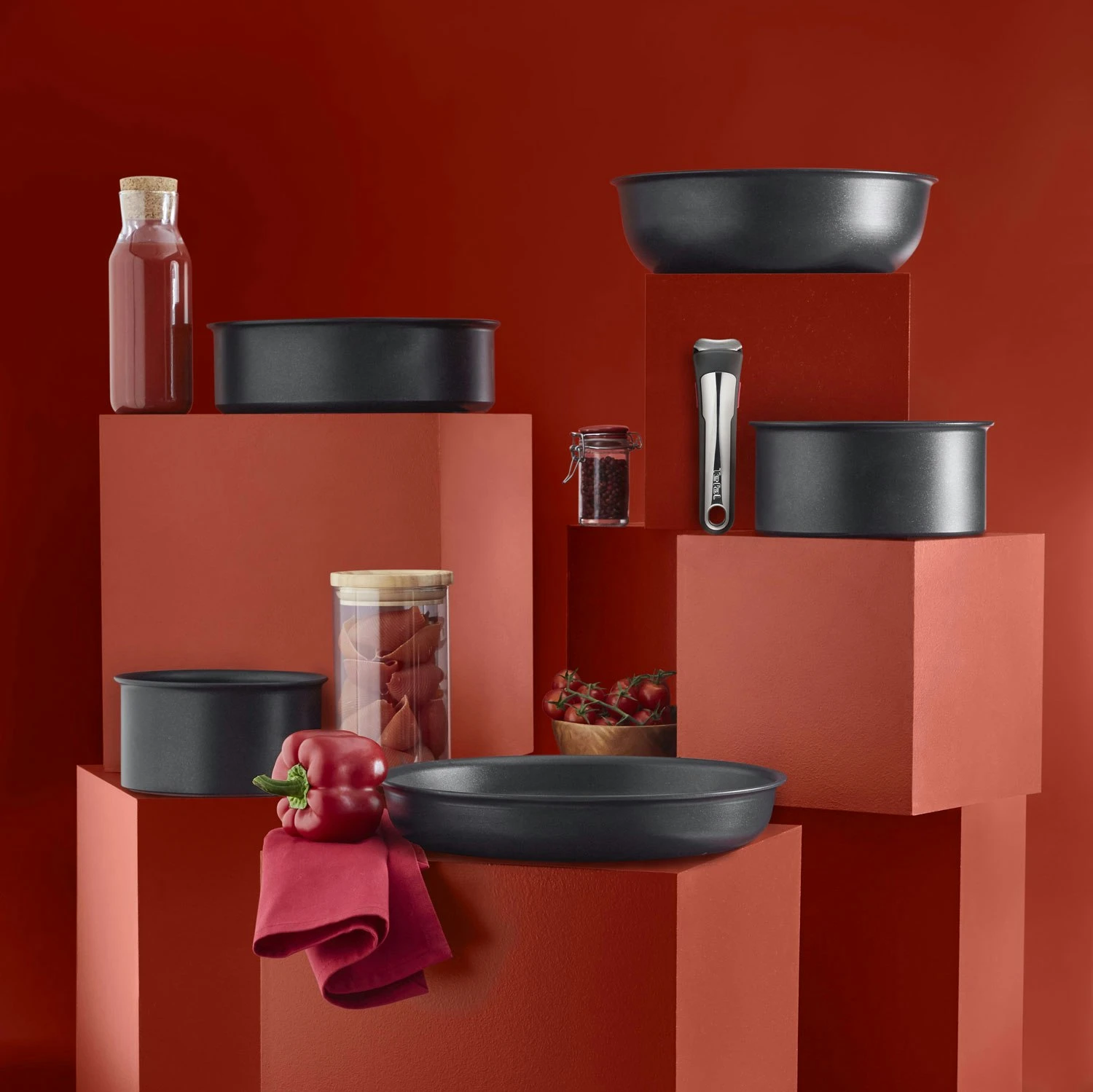 Tefal Ingenio Unlimited ON Grydesæt, 13 Dele 2 Tefal Ingenio Unlimited ON Grydesæt, 13 Dele - Billede 2