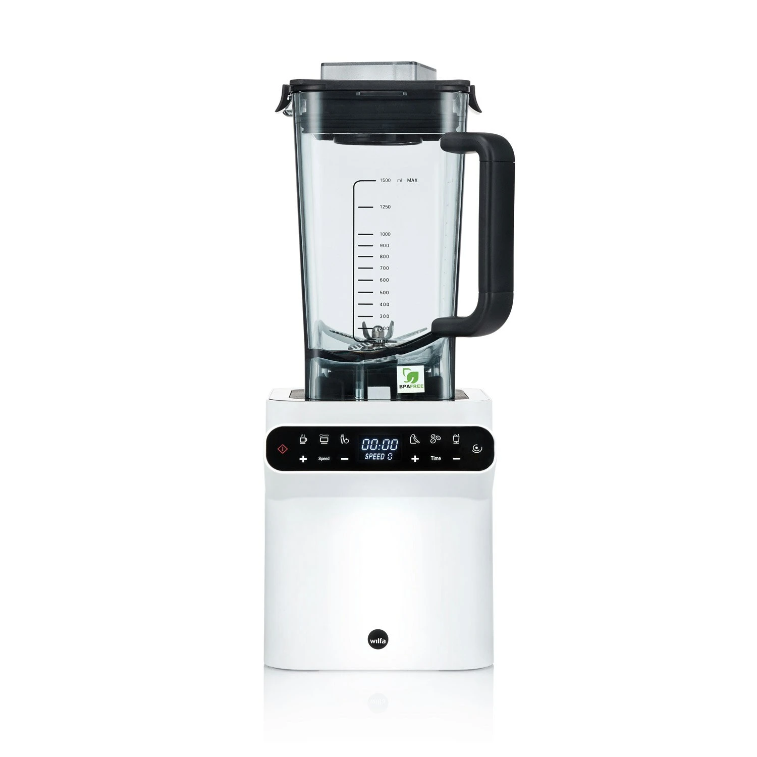 Wilfa BPFD-1680MW Powerfuel Digital Blender, Mat Hvid 2 Wilfa BPFD-1680MW Powerfuel Digital Blender, Mat Hvid - Billede 2