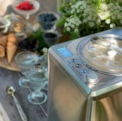 Wilfa Ismaskine 2,5 L Sølv -Køkkenudstyr Butik wilfa ice cream machine 25 l silver 4