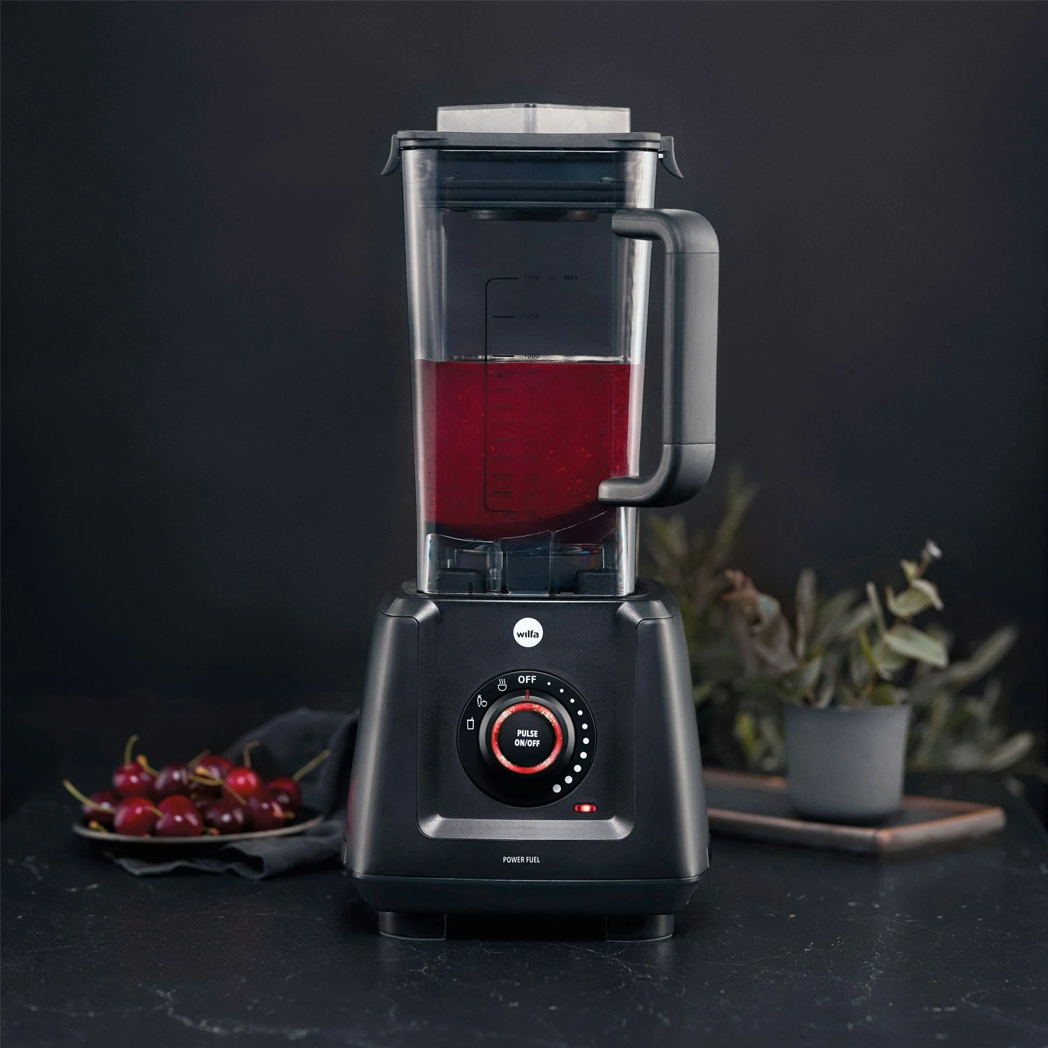 Wilfa PB2B-P1200 Power Fuel Blender, Sort 2 Wilfa PB2B-P1200 Power Fuel Blender, Sort - Billede 2