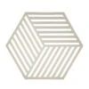 Zone Denmark Hexagon Bordskåner, Varm Grå
