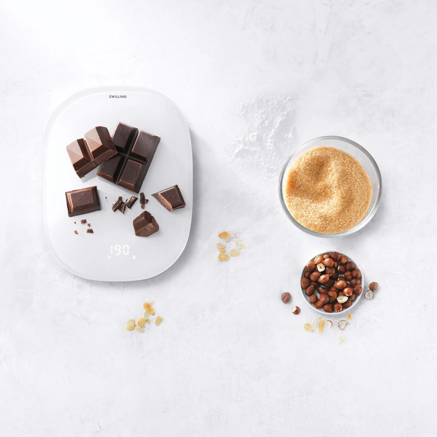 Zwilling Enfinigy Køkkenvægt Digital 10 Kg, Silver 2 Zwilling Enfinigy Køkkenvægt Digital 10 Kg, Silver - Billede 2