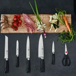 Zwilling Four Star Knivblok Selvslibende, 7 Dele -Køkkenudstyr Butik zwilling four star 4