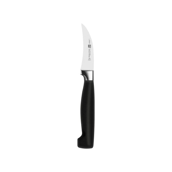 Zwilling Four Star Skrællekniv, Sort Håndtag 7 Cm 1 Zwilling Four Star Skrællekniv, Sort Håndtag 7 Cm