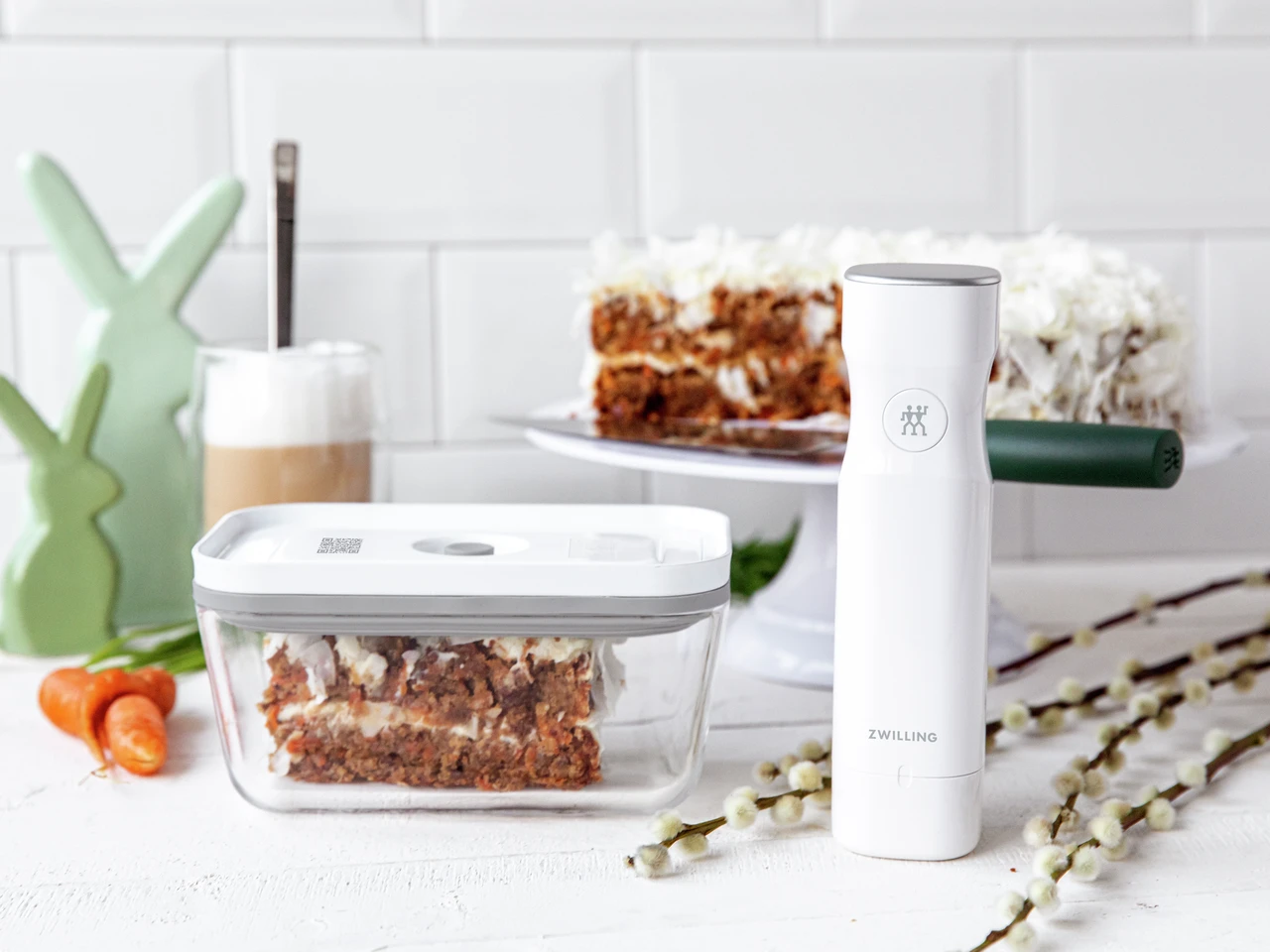 Zwilling Fresh & Save Beholder Borosilikatglas, 11x18 Cm / 0.9 L 5 Zwilling Fresh & Save Beholder Borosilikatglas, 11x18 Cm / 0.9 L - Billede 5