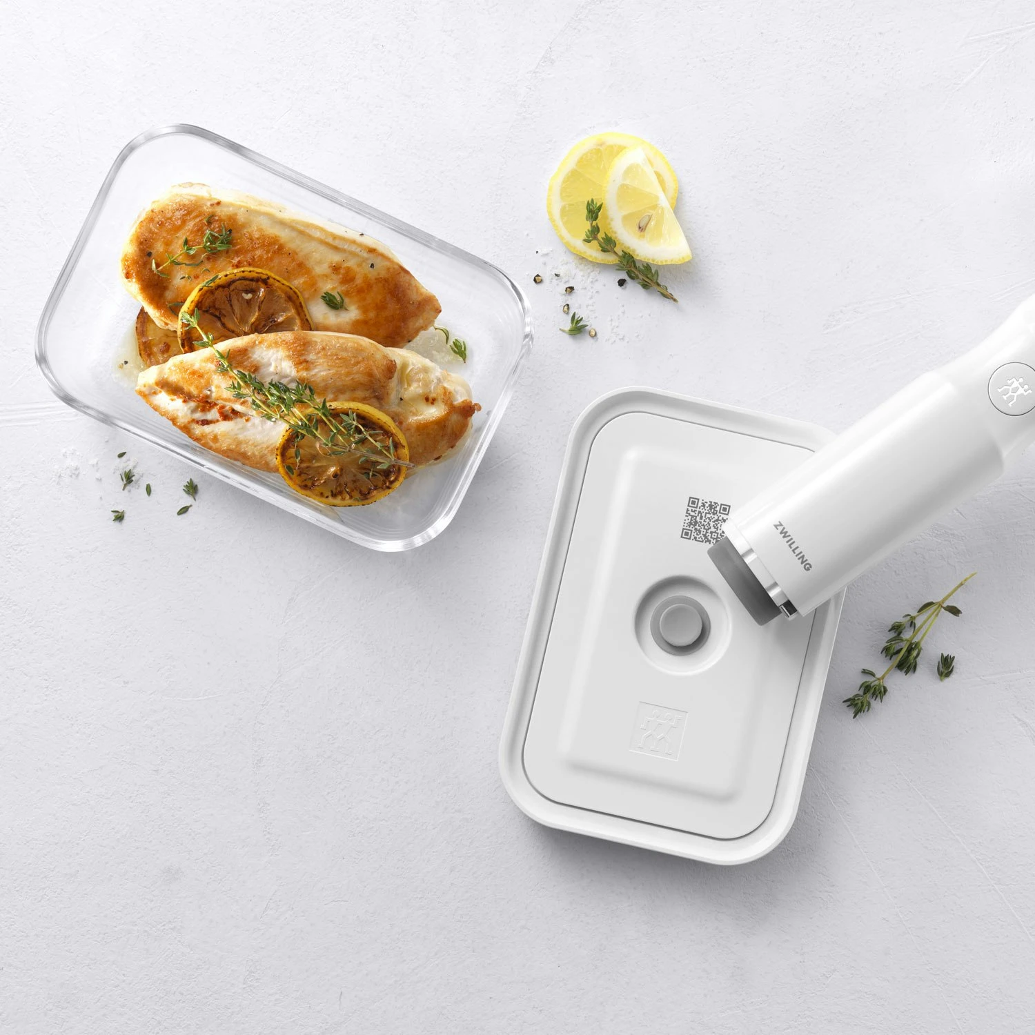 Zwilling Fresh & Save Beholder Borosilikatglas, 14x21 Cm / 2 L 4 Zwilling Fresh & Save Beholder Borosilikatglas, 14x21 Cm / 2 L - Billede 4